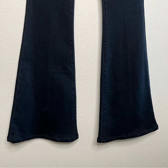 MOTHER Women's Flare Jeans in Dark Blue - Picture 6 of 14